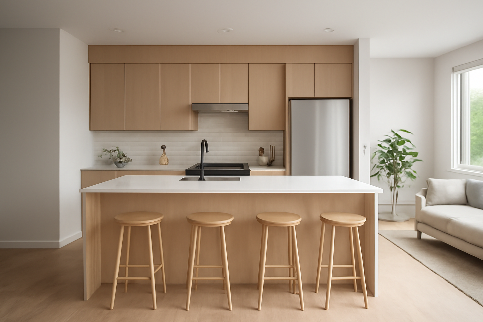 Comment réussir l’intégration d’une cuisine ouverte dans un plan ?