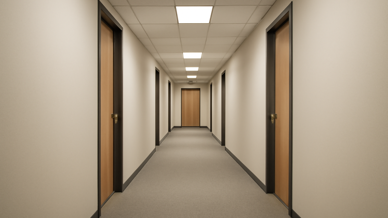 Comment optimiser un couloir dans un plan de maison ?