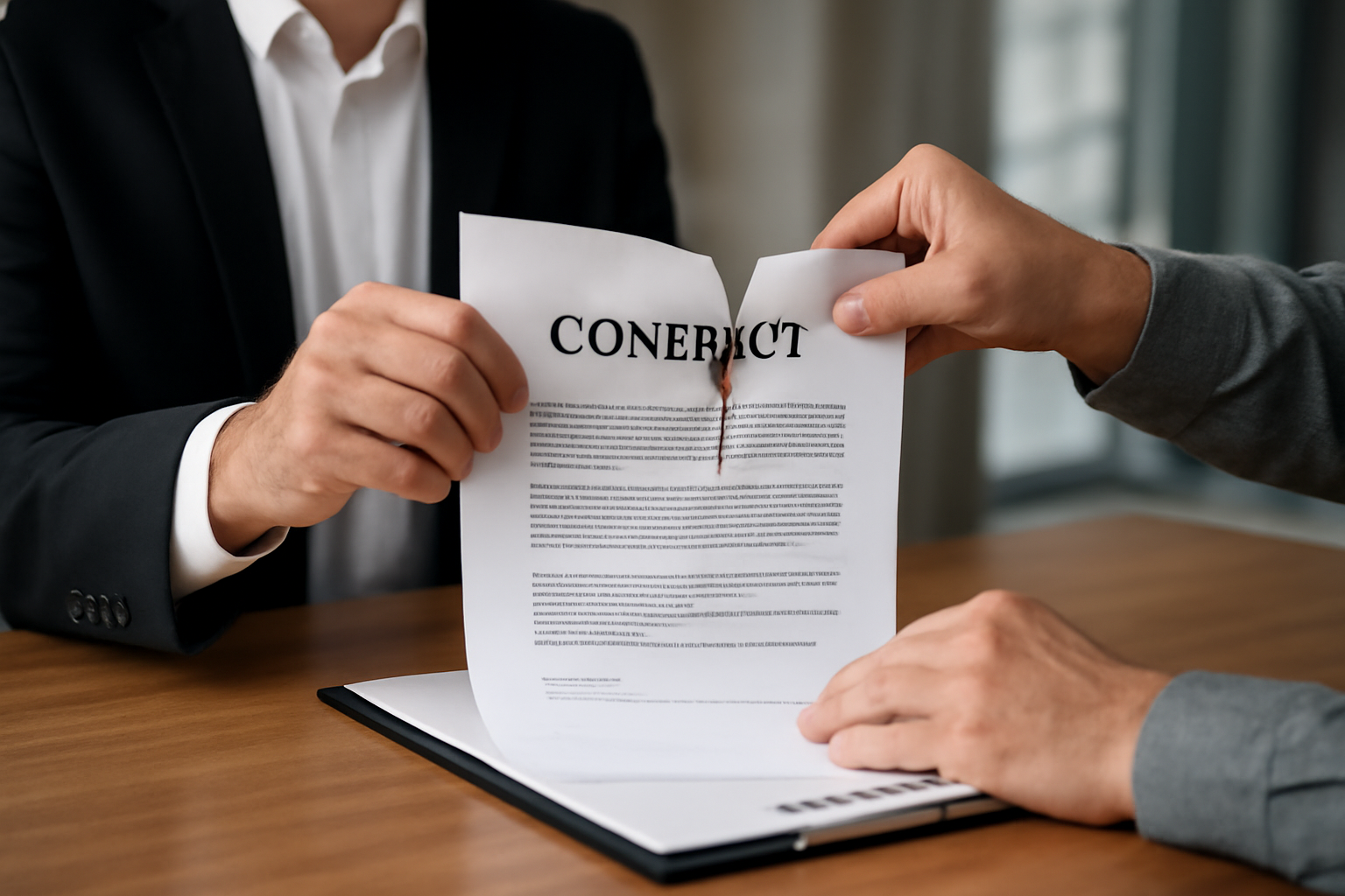 Dans quels cas peut-on rompre un contrat de construction ?